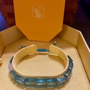 Swarovski Evil Eye Crystal Bracelet Blue